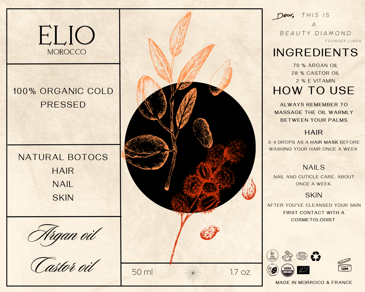 Argan and Castor oil
